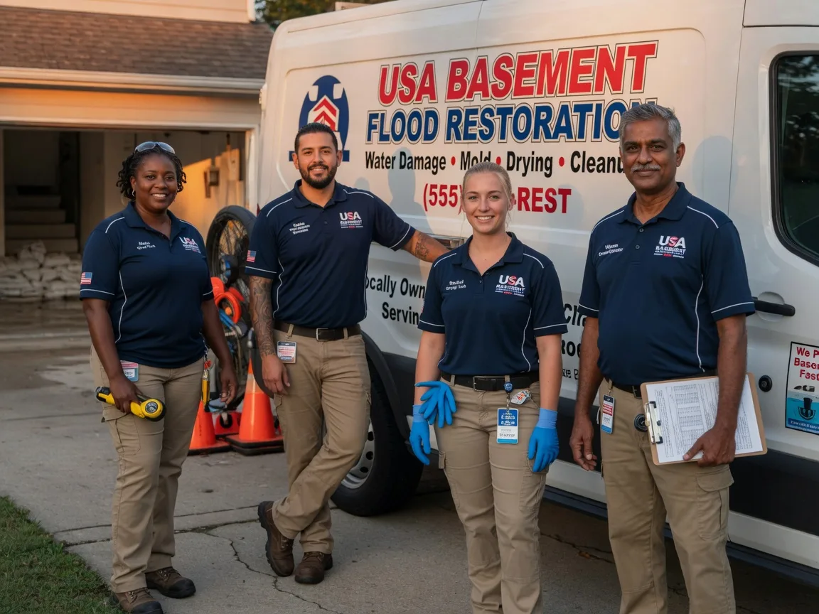 Basement Flood Cleanup company in Logan, IL